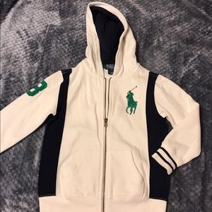 Ralph Lauren POLO jacket zip hoodie! 🐴🐎