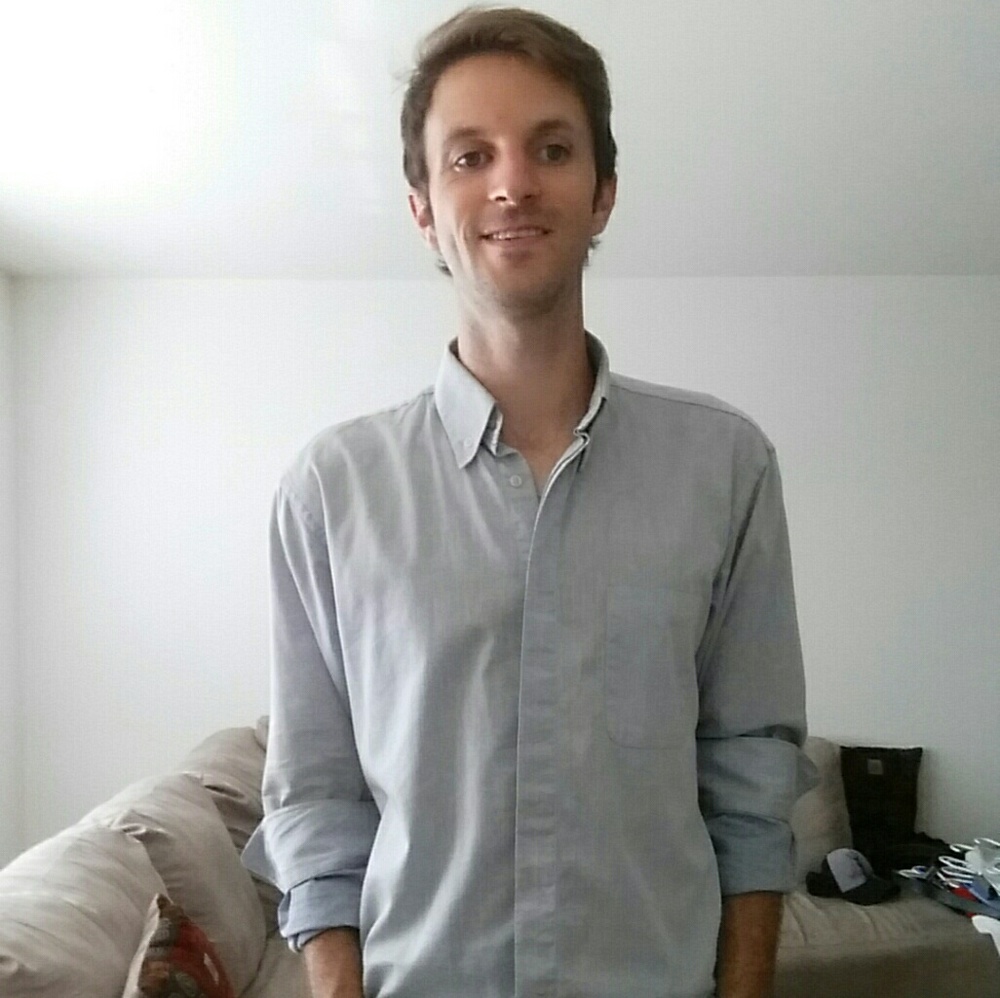 Light gray button down dress shirt