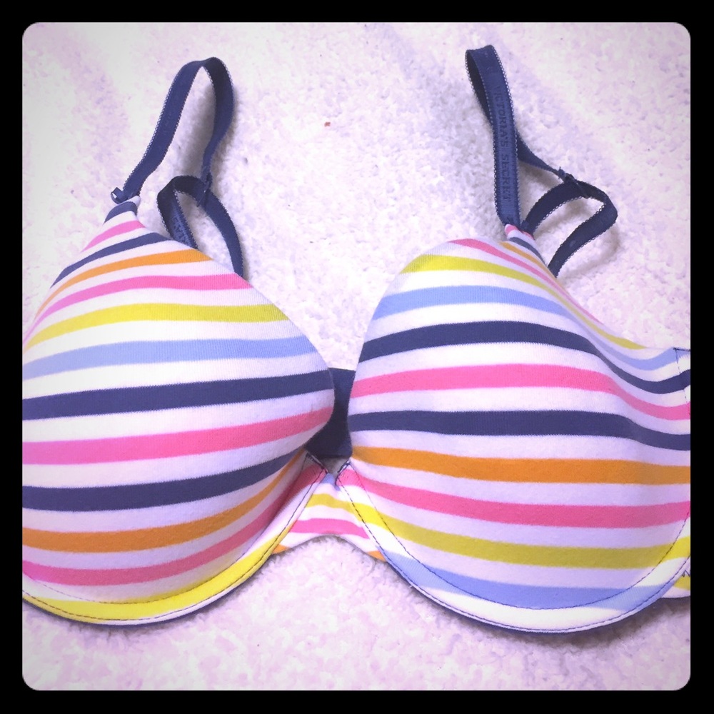 Like New  Victoria's Secret Pinstriped Bra