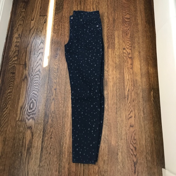 GAP legging jean w/bubble print - Picture 2 of 5