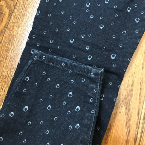 GAP legging jean w/bubble print - Picture 4 of 5