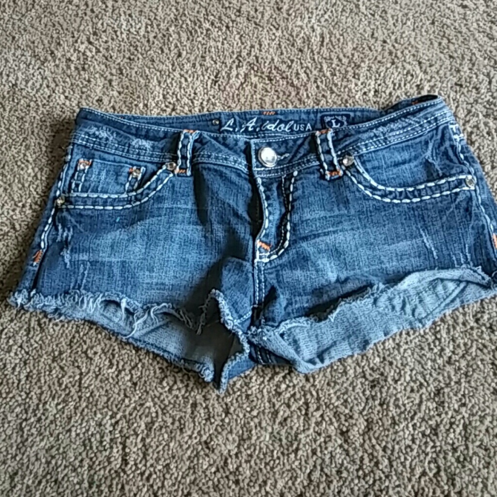 *SOLD*LA idol shorts (measurements in description)