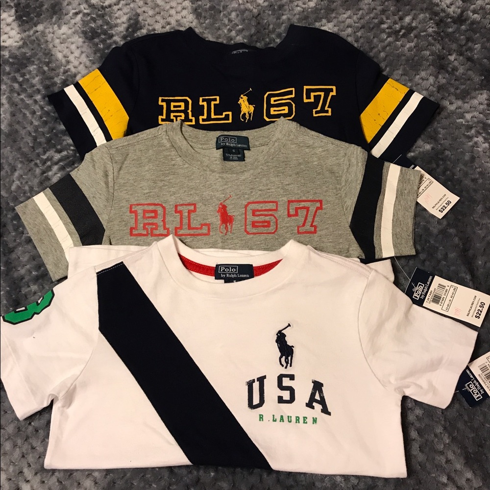 Ralph Lauren POLO T-Shirt lot NWT 🐎🐴🐎