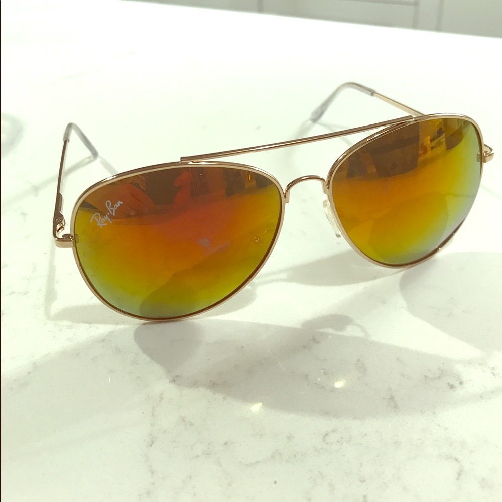 Aviator Gold Sunglasses