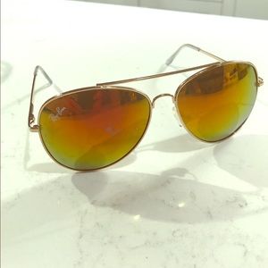 Aviator Gold Sunglasses