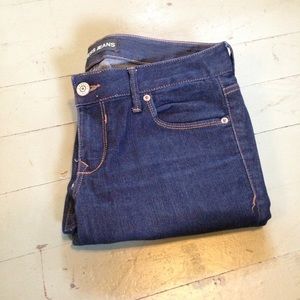Express Dark Wash Skinny Jeans