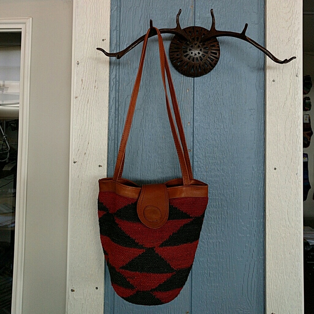 Witchy Basket Woven Bag Purse