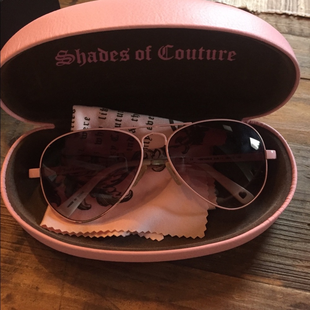 Juicy Couture Pink Aviators