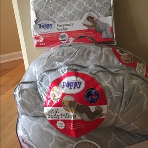 Boppy Total Body Pillow and Pregnancy Wedge