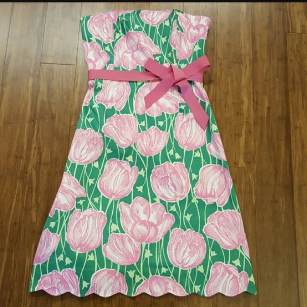 NWOT Lilly Pulitzer strapless dress (s 6)
