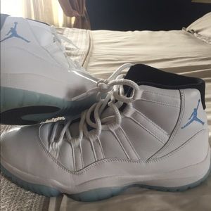 Columbia Blue Retro 11 Jordans