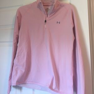 Under Armour breast cancer awareness quarter zip