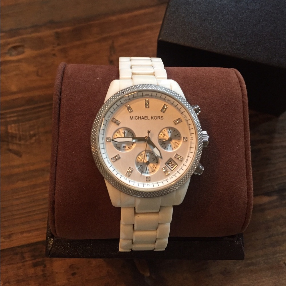 Michael Kors White Watch