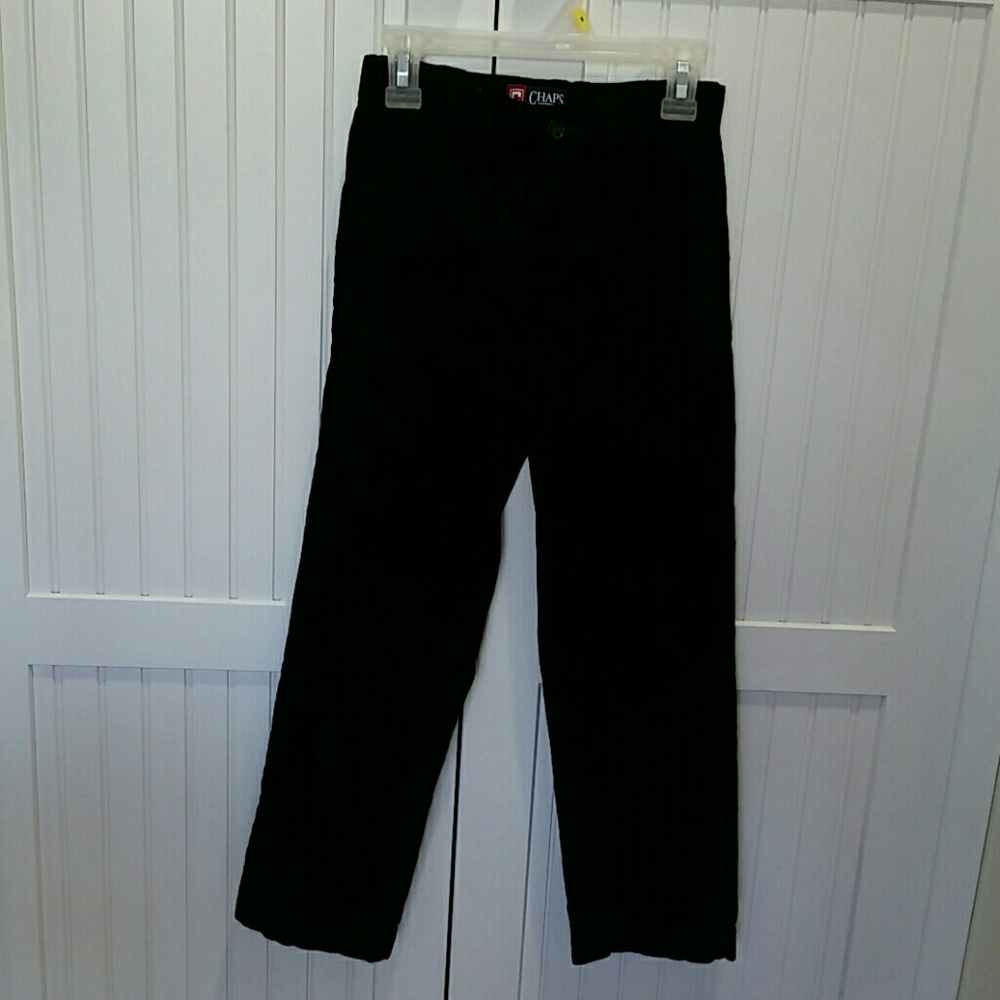 Boys Size 7 Black Cords