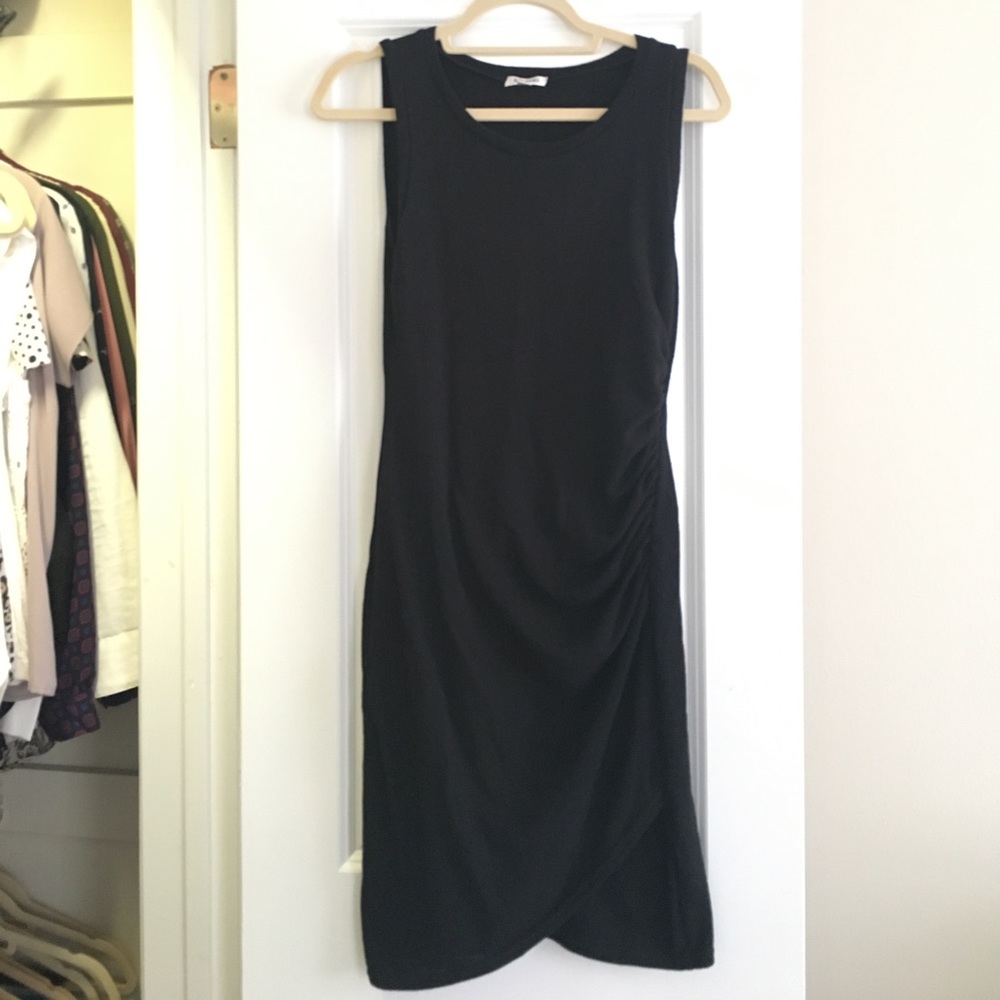 Tildon ruched body-con tank dress