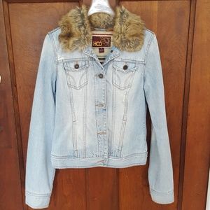 Hollister Distressed Jean Jacket