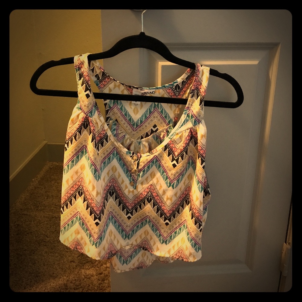 Aztec tank top