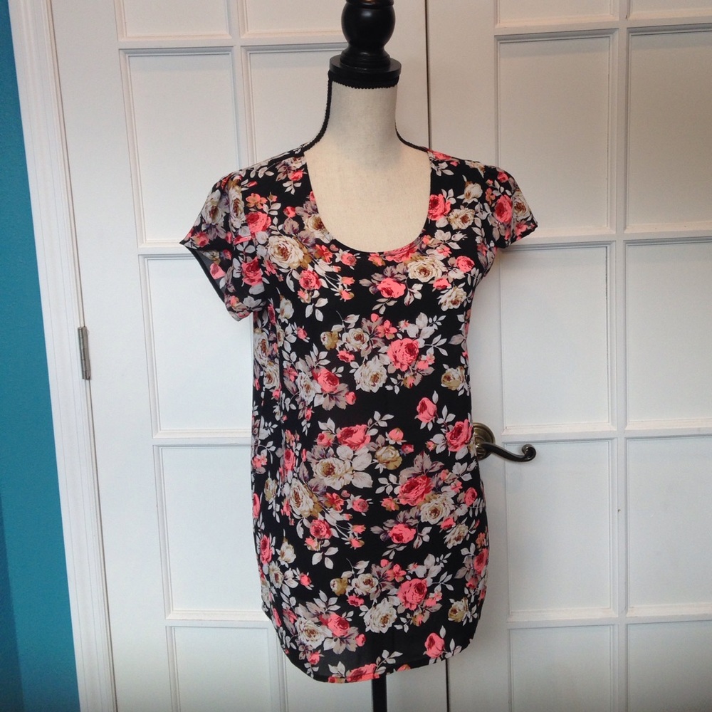 Beautiful flower blouse