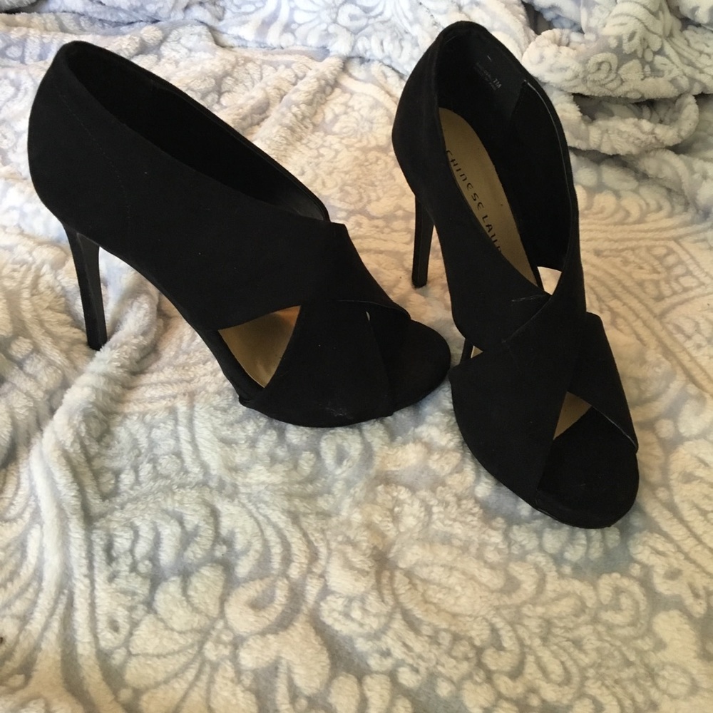 Black heels