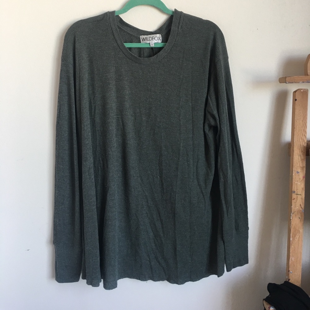Wildfox oversized top! Textured and lightweight