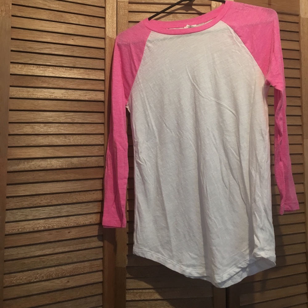 Victoria's Secret PINK baseball tee