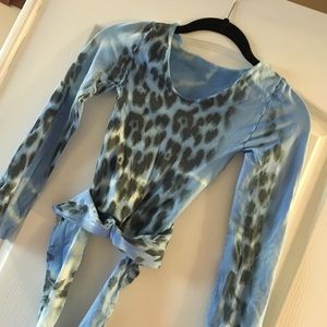 Cropped Ballet Warm-up Top