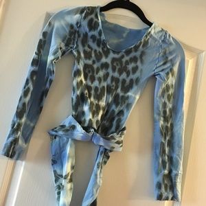 Cropped Ballet Warm-up Top