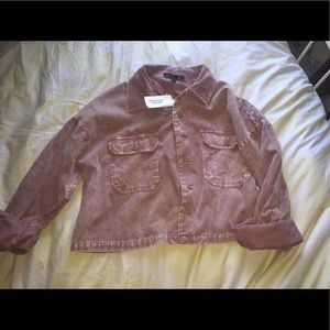 Mauve Corduroy Jacket