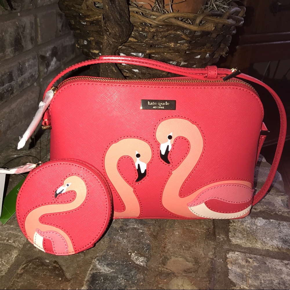 KATE SPADE-Take a Walk on the Wild Side-Flamingo