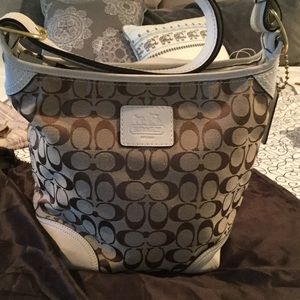 Original color tan coach bag