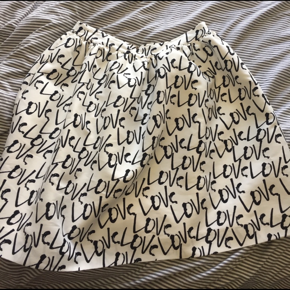 Kate spade love skirt