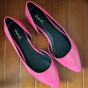 Hot Pink Flats
