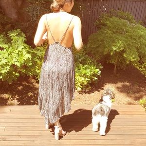 Free People Asymmetrical Tribal Dress