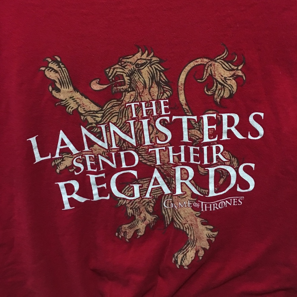 Game Of Thrones HBO shirt M