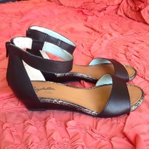 Black Seychelles Sandals
