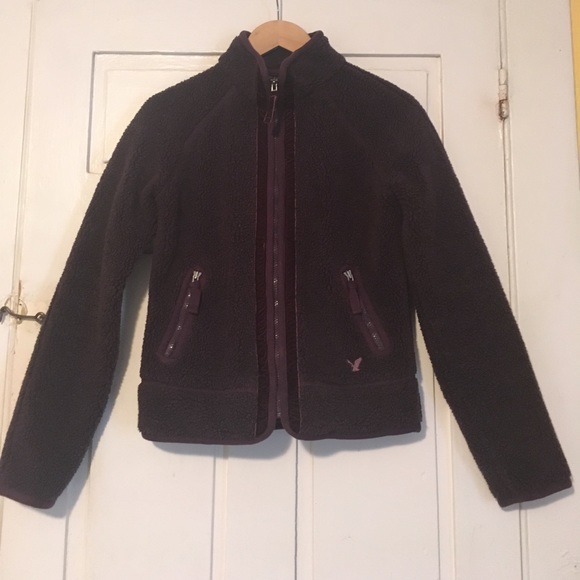 American Eagle Fleece Jacket - Picture 1 of 5