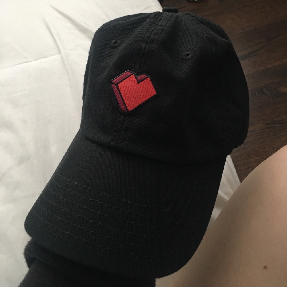 Heart Dad Hat/ Baseball Cap