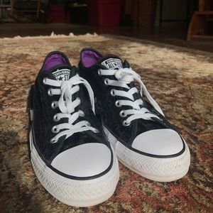 Converse, black sequin (SIZE 9)