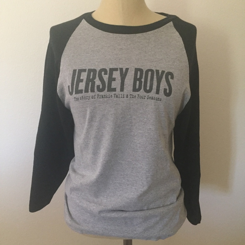 Jersey Boys baseball tee