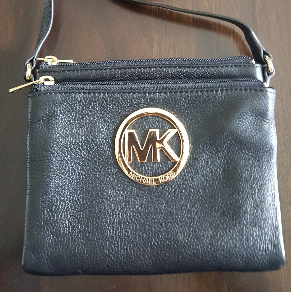 (SOLD)Genuine Leather Crossbody