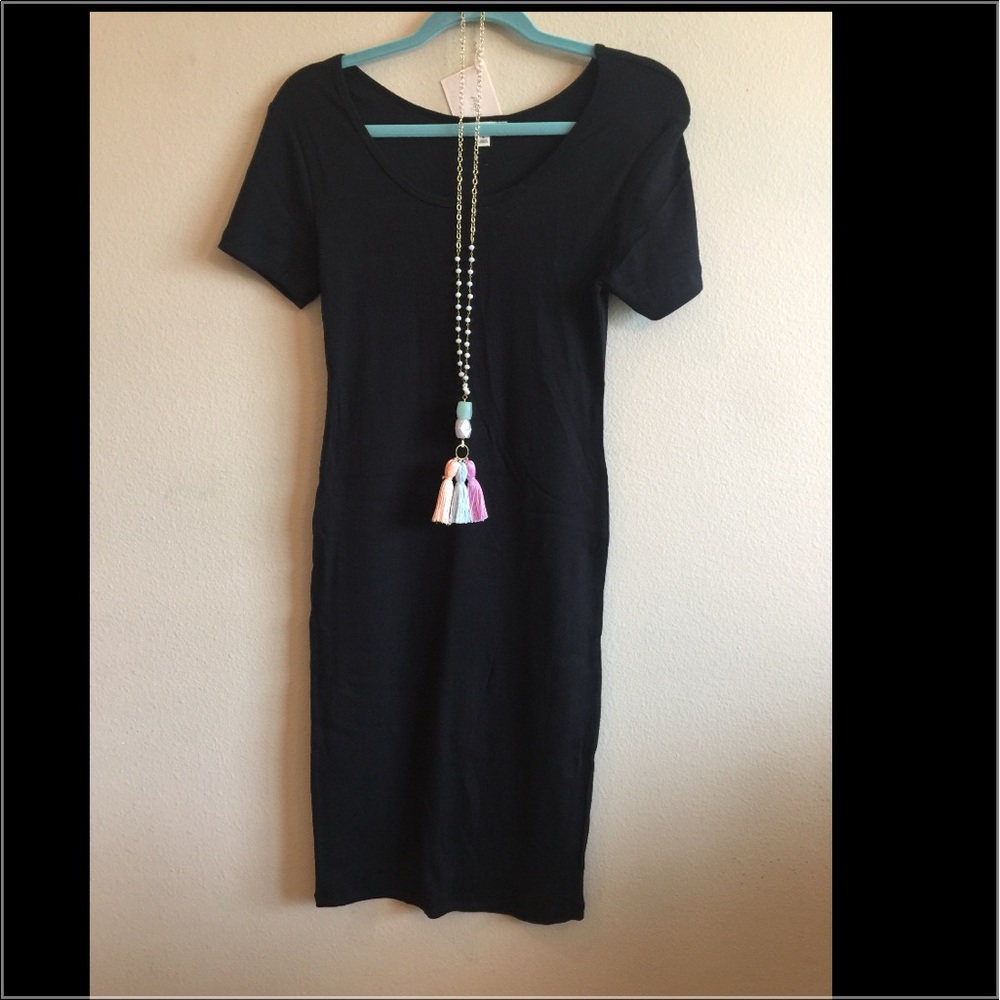 Black Midi Dress
