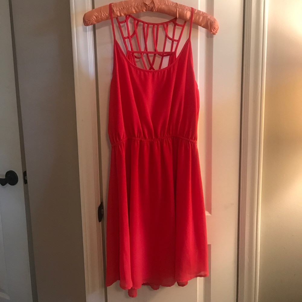 Red dress