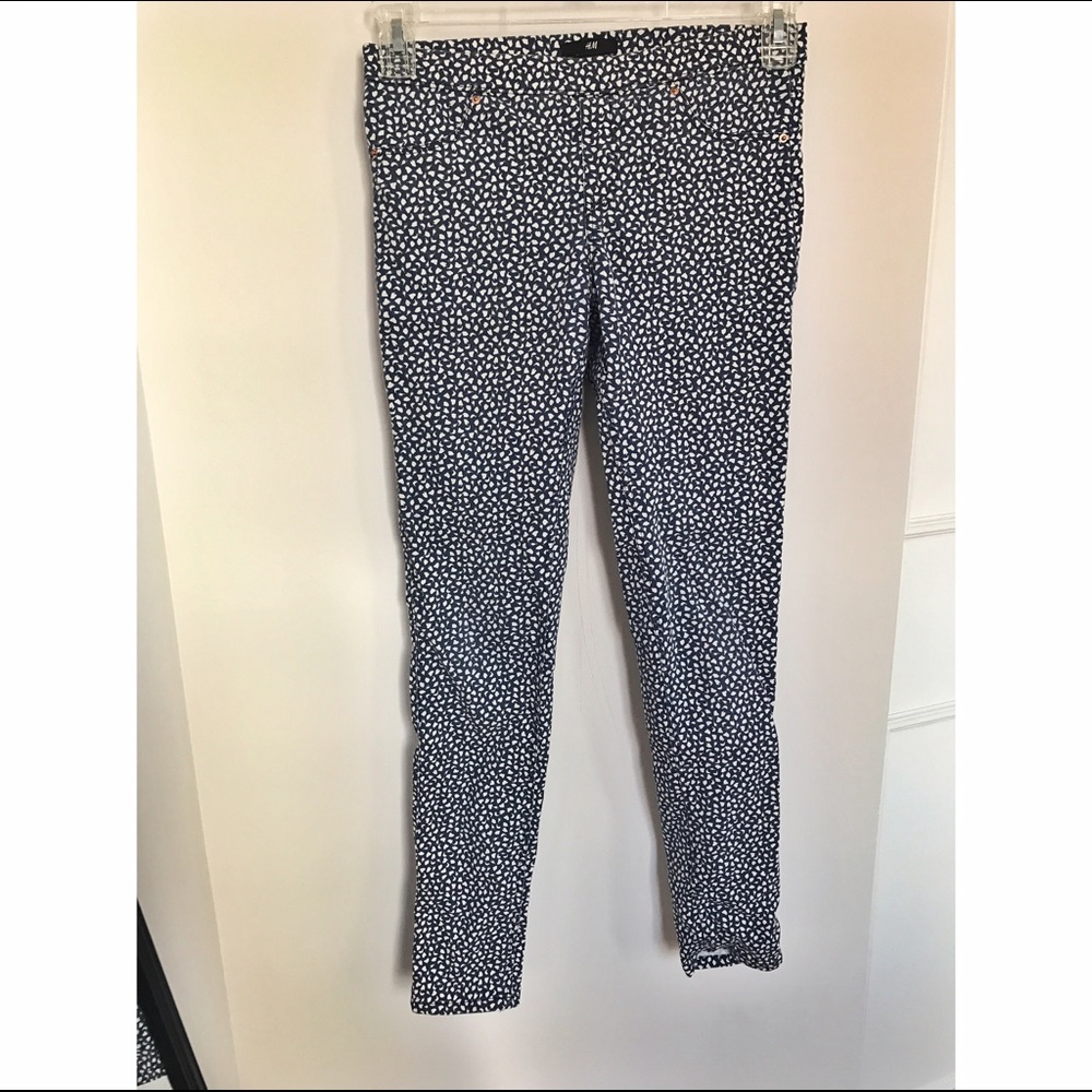 Printed h&m jeggings