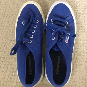 NWOT!!! SUPERGAS ROYAL BLUE SNEAKERS