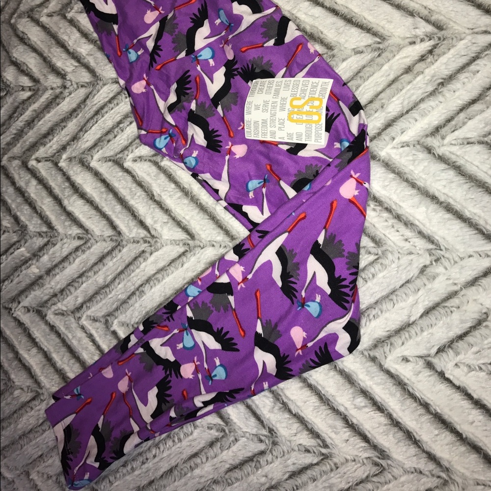 OS Lularoe Storks NWT