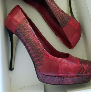 Red & Black Sexy Heels
