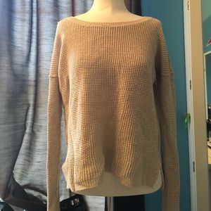 Tan sweater