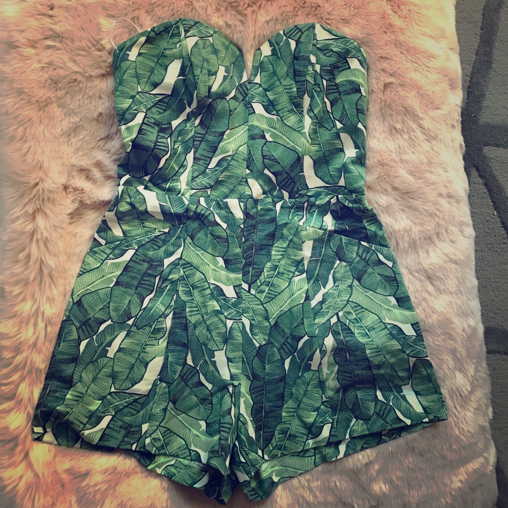 Banana leaf romper