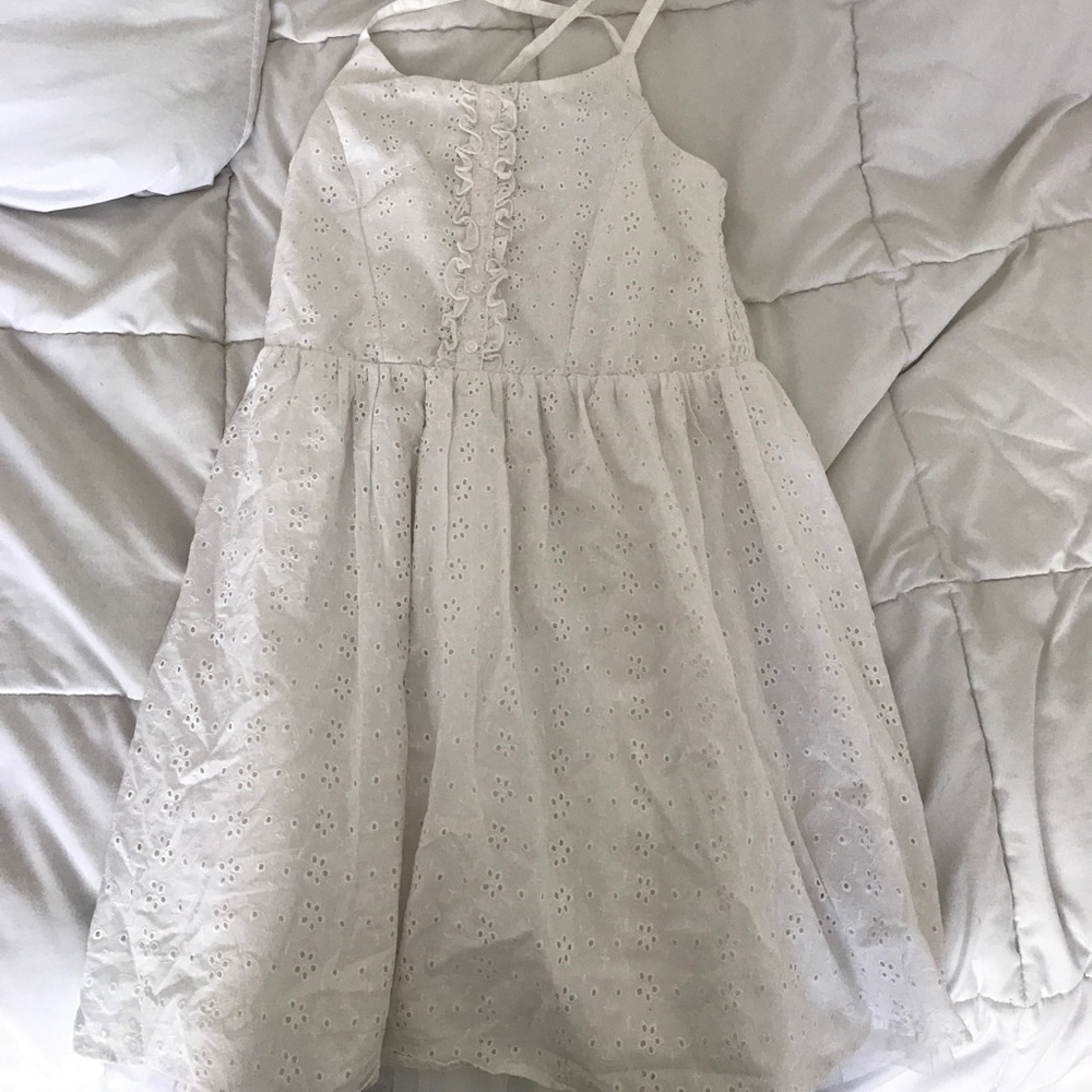 White tank dress