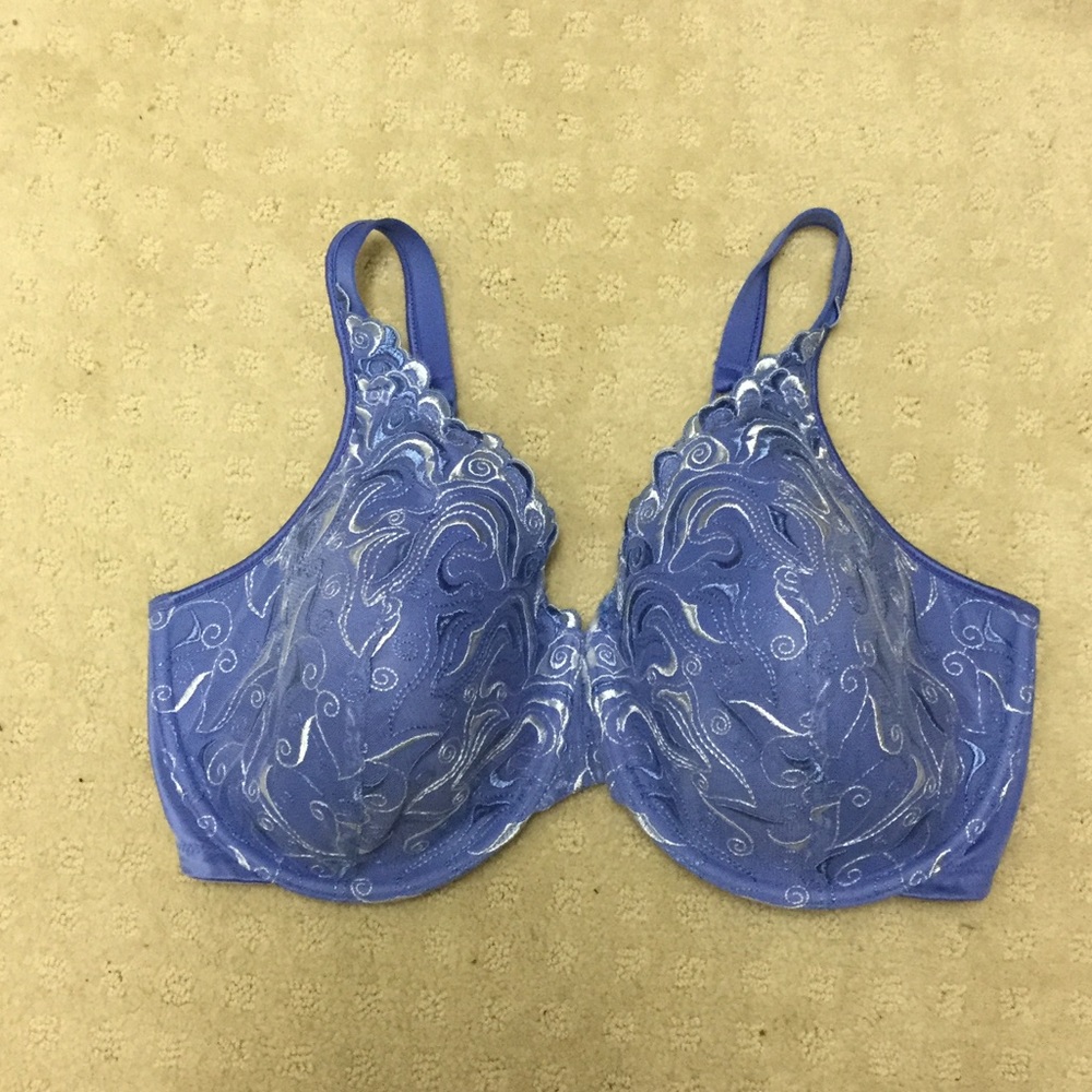 Beautiful blue bra!